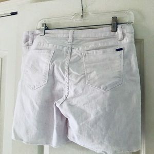 White Max Jean Shorts Size 6